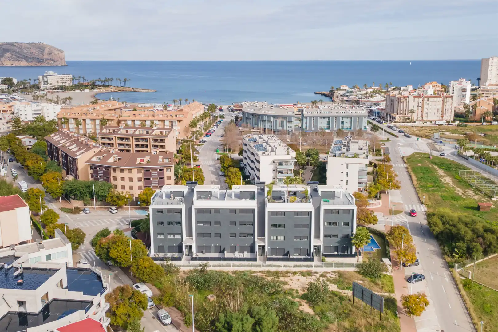 Vista exterior de Apartament en venda en Jávea / Xàbia amb Calefacció, Terrassa i Piscina