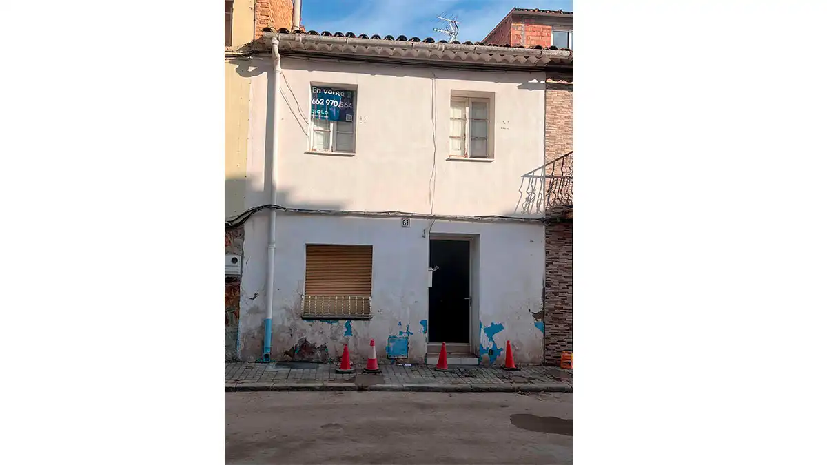Vista exterior de Casa o chalet en venta en Bellvís