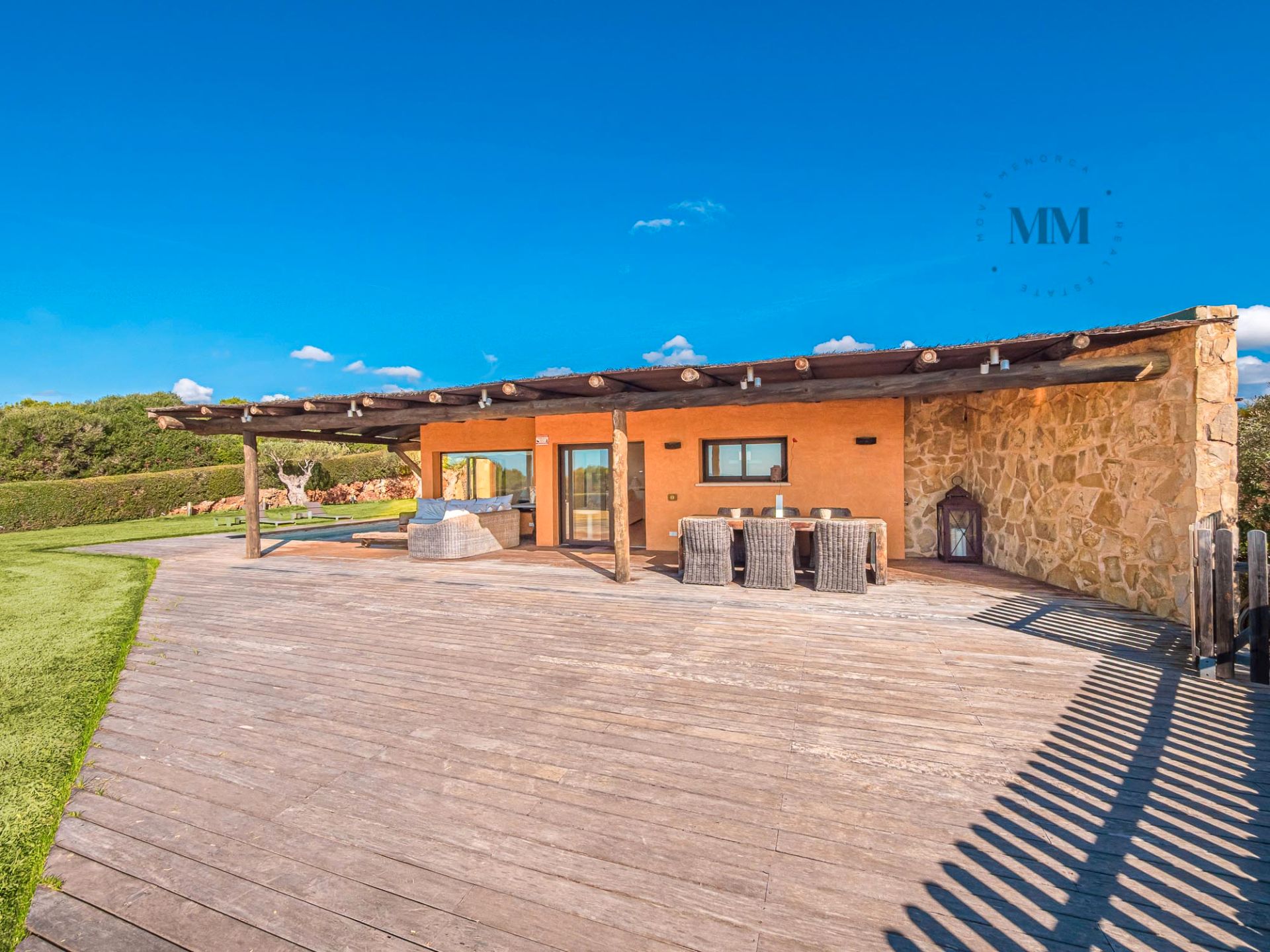 Terraza de Casa o chalet en venta en Sant Lluís con Aire acondicionado, Calefacción y Jardín privado
