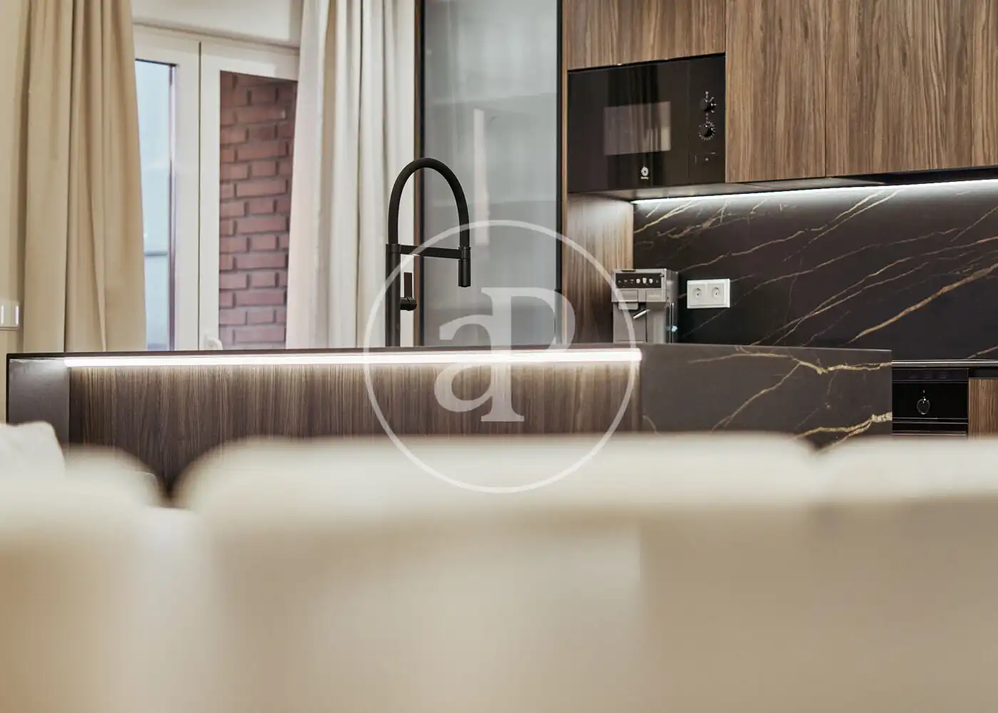 Kitchen of Flat for sale in Madrid  with Air Conditioner, Heating and Furnished