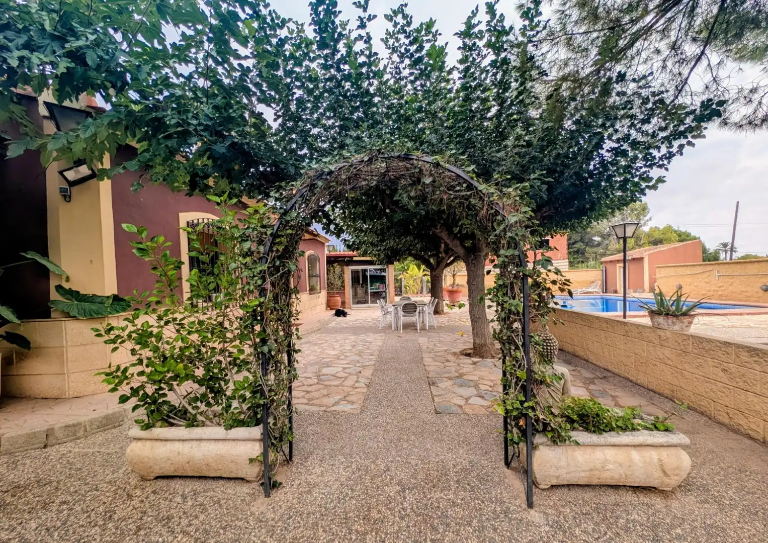 Jardín de Casa o chalet en venta en Totana con Jardín privado, Terraza y Piscina
