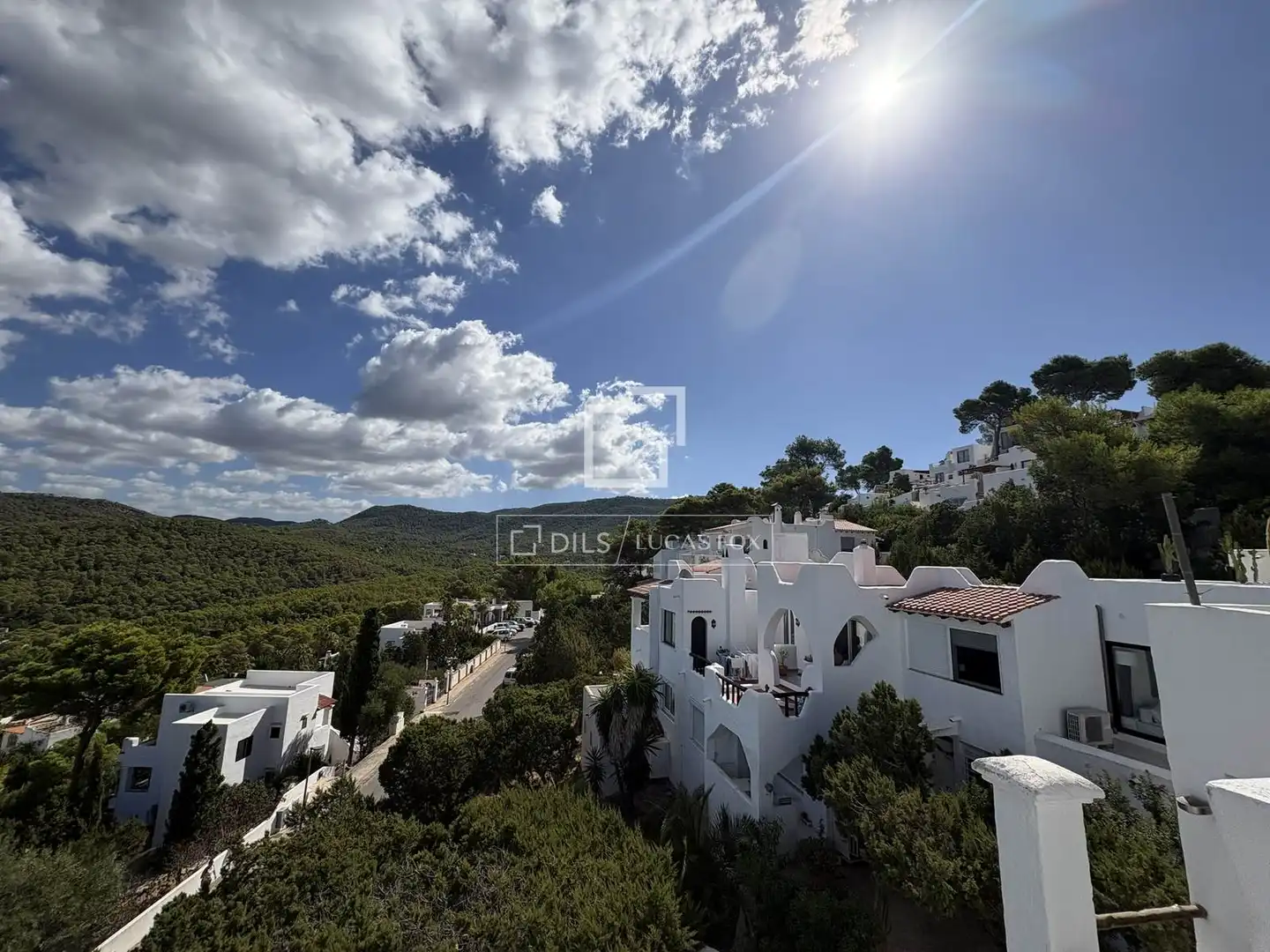 Außenansicht von Wohnung zur Miete in Cala Vedella - Cala Tarida  