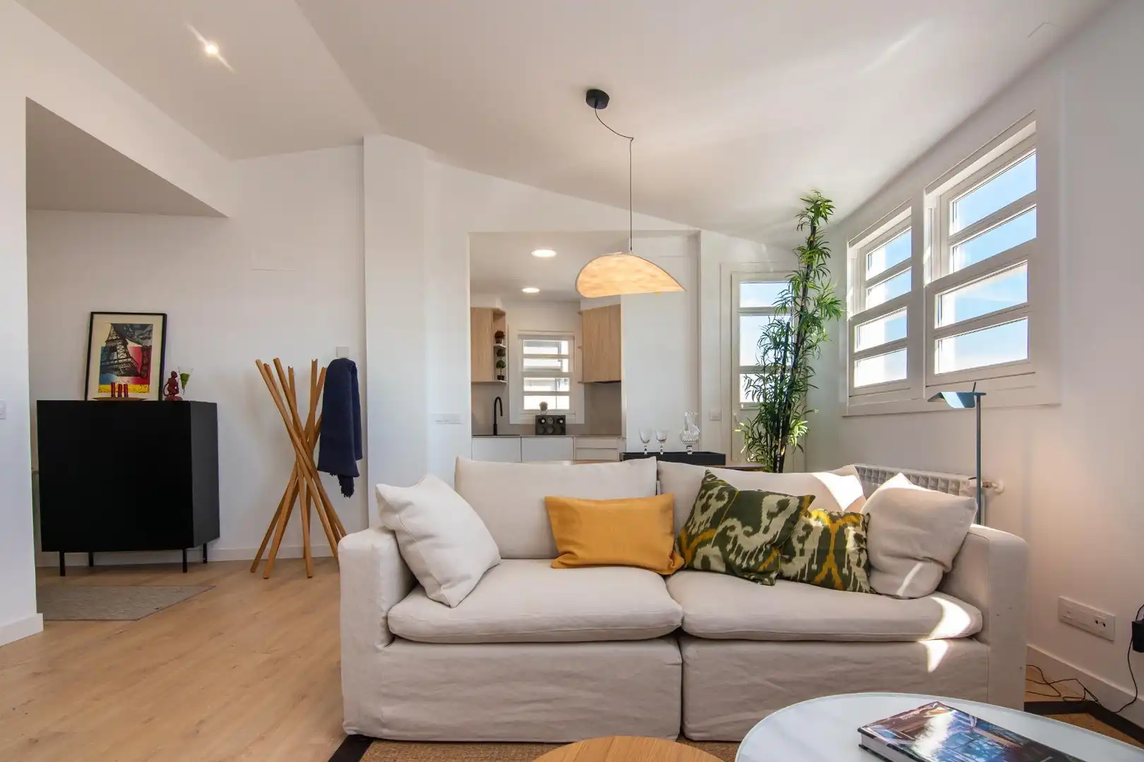 Sala de estar de Ático en venta en A Coruña Capital  con Calefacción y Terraza