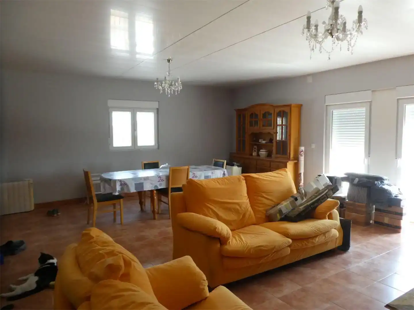 Sala de estar de Casa o chalet en venta en Alicante / Alacant con Aire acondicionado