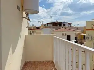 Terraza de Piso de alquiler en Torremolinos con Aire acondicionado, Calefacción y Amueblado