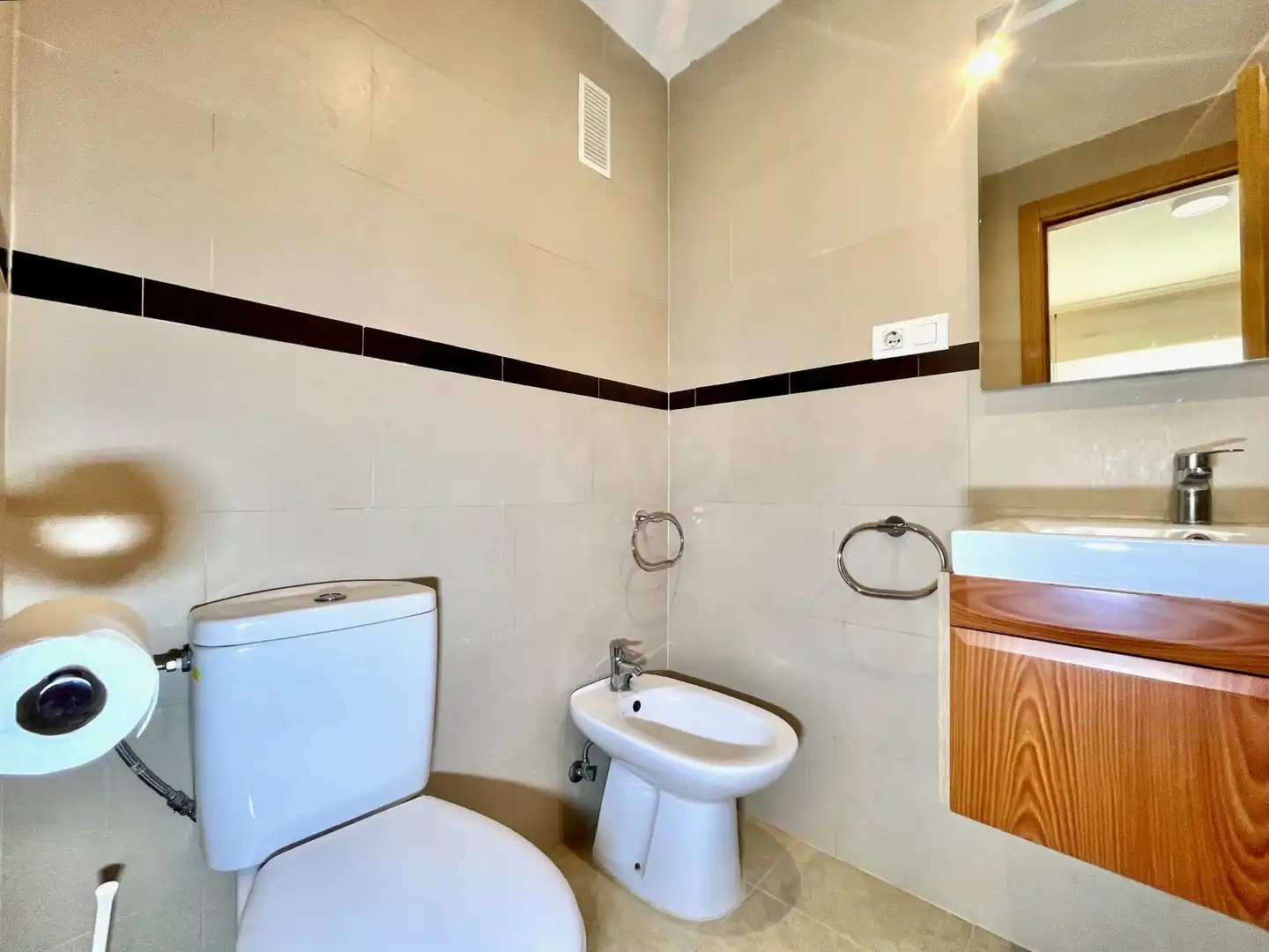 Bathroom of Flat for sale in Oropesa del Mar / Orpesa  with Air Conditioner, Heating and Terrace