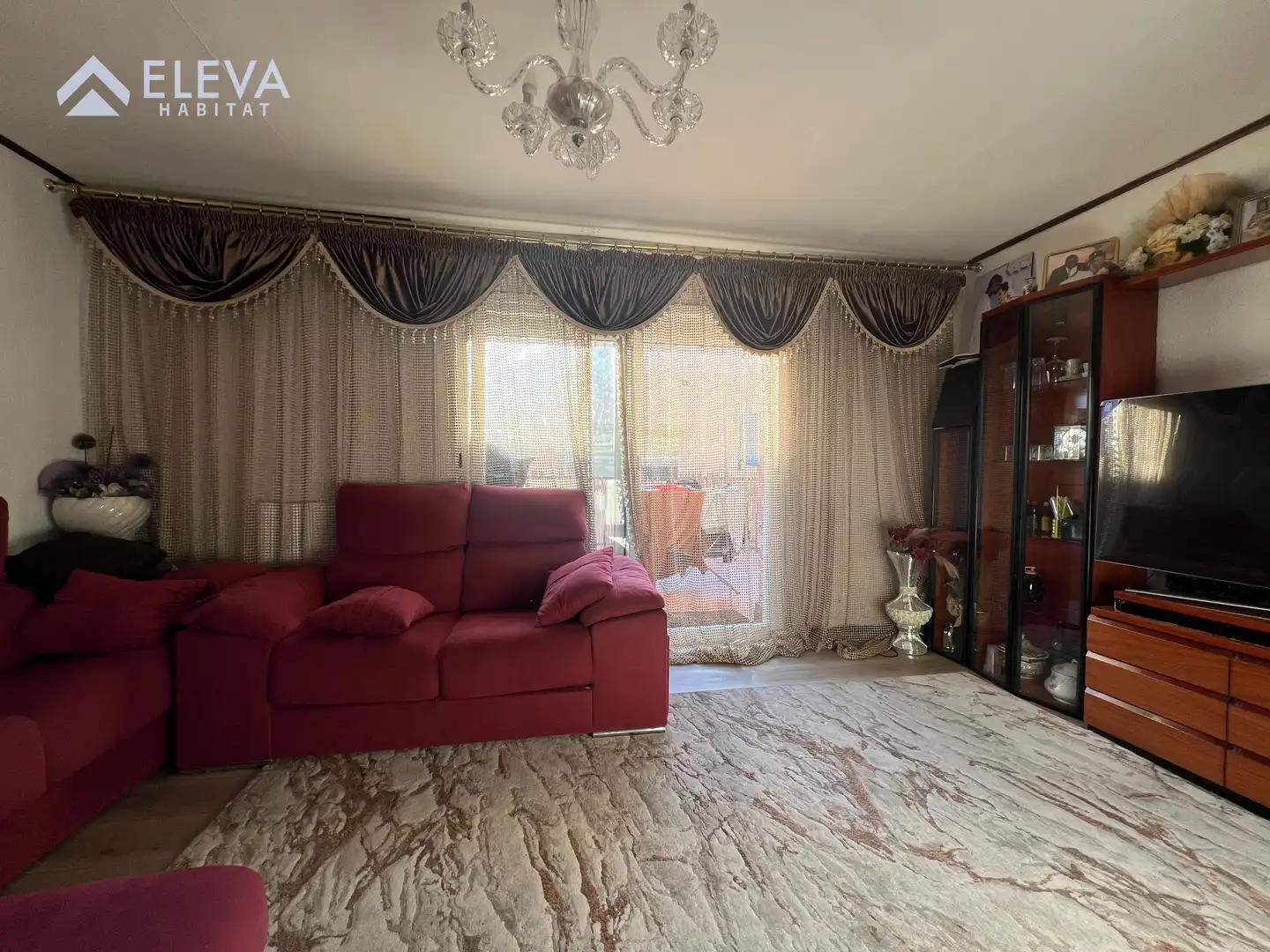 Wohnzimmer von Dachboden zum Verkauf in Lleida mit Terrasse und Balkon