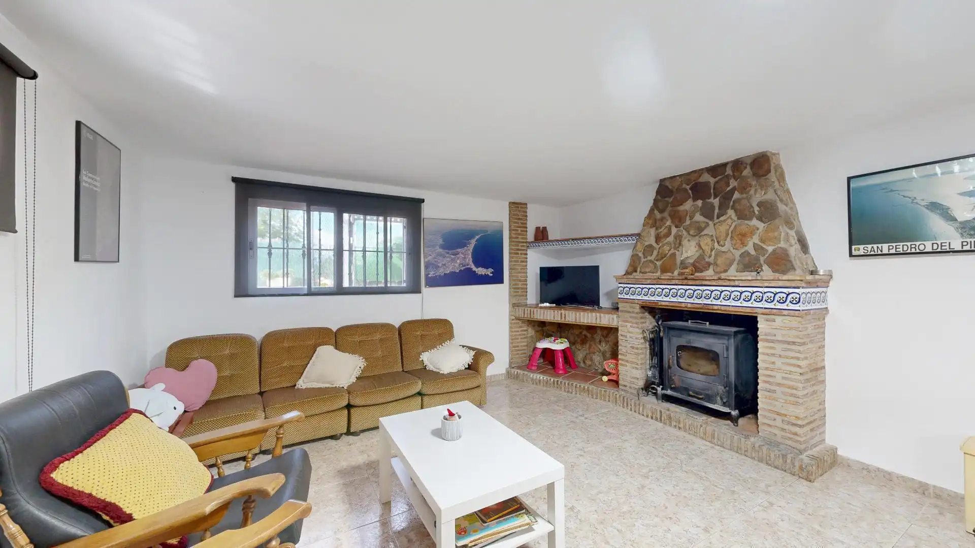Living room of Houses for sale in Montserrat  with Terrace, Storage room and Swimming Pool
