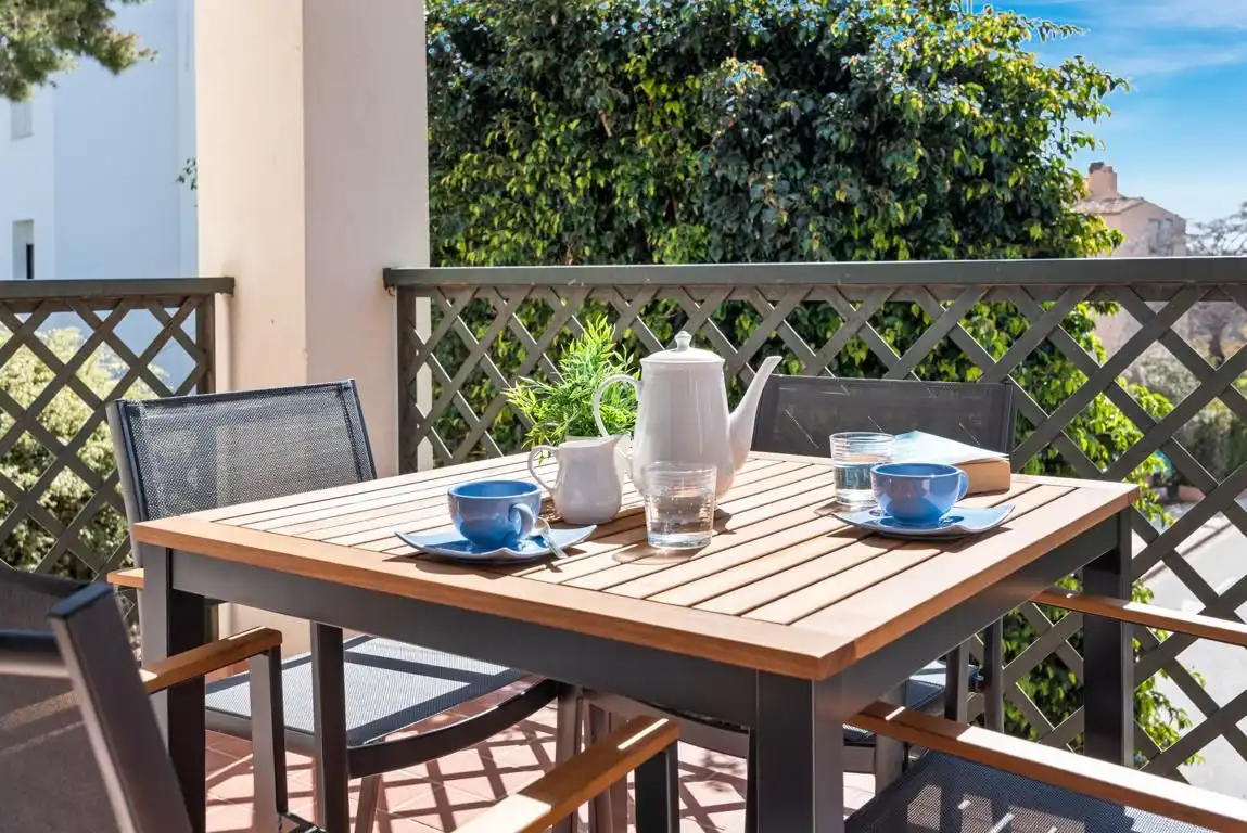 Terraza de Apartamento en venta en Marbella con Aire acondicionado, Trastero y Piscina comunitaria