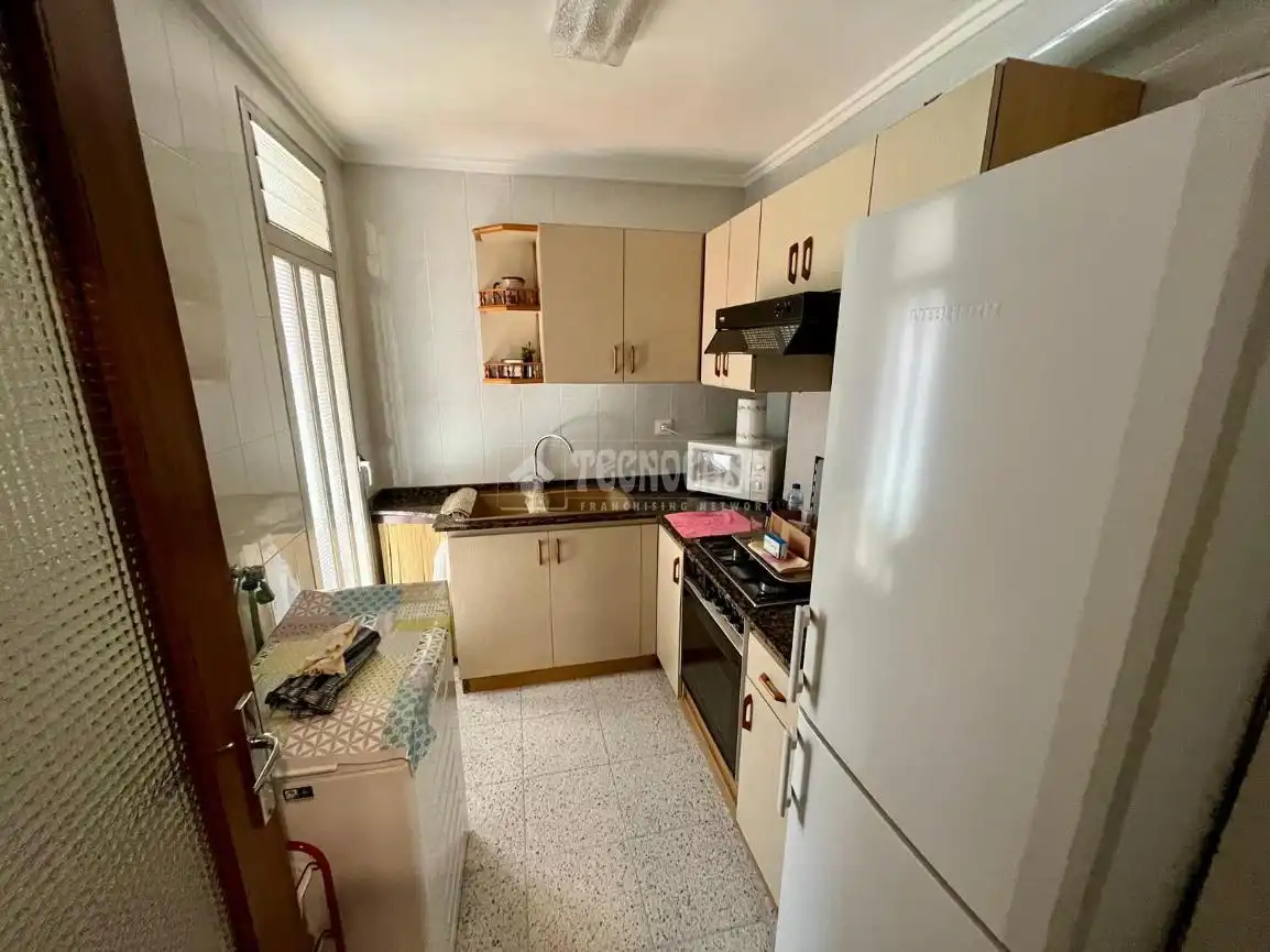 Kitchen of Flat for sale in Valencia  with Air Conditioner