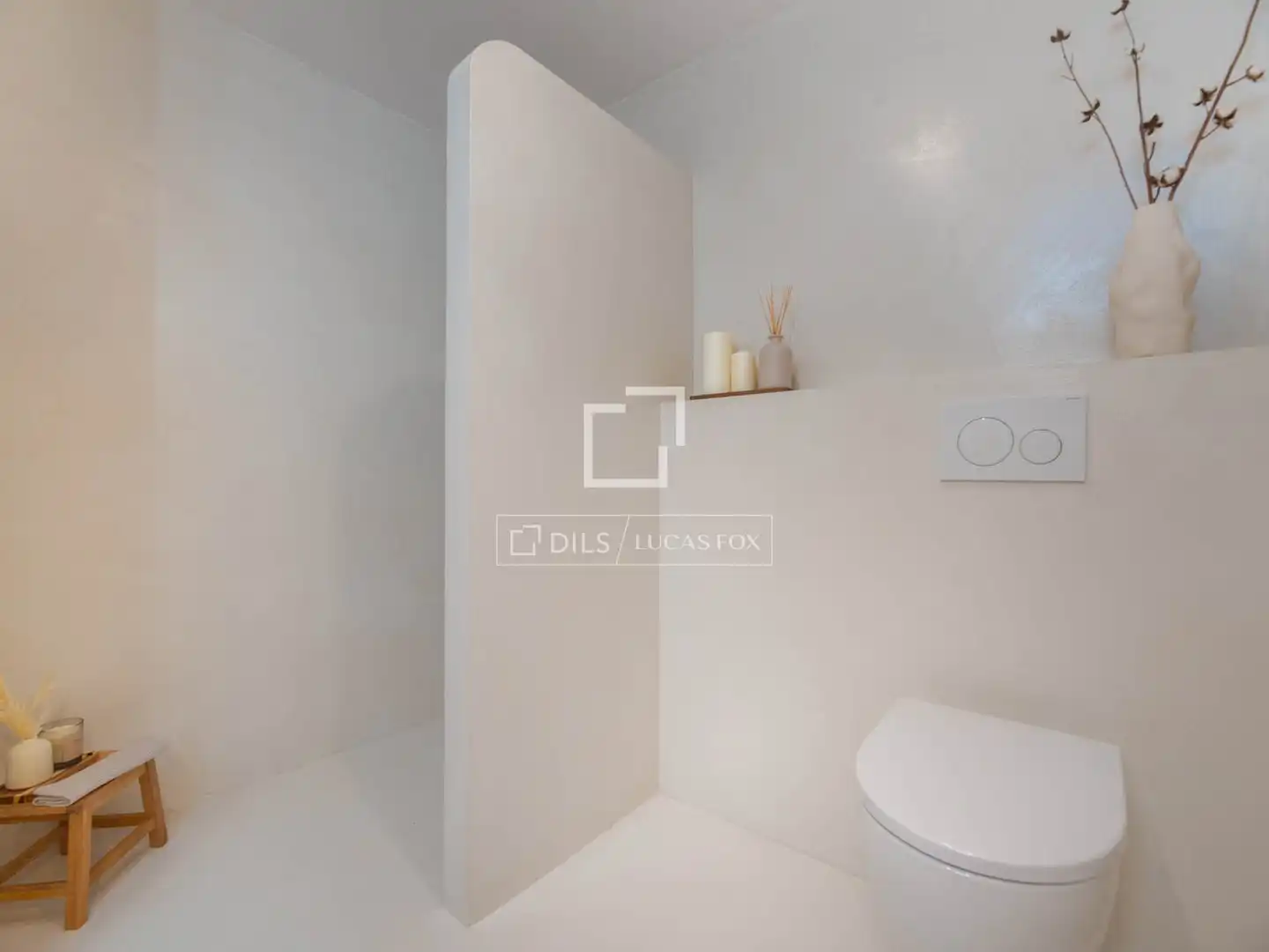Badezimmer von Wohnung zum Verkauf in Eivissa mit Klimaanlage, Heizung und Privatgarten