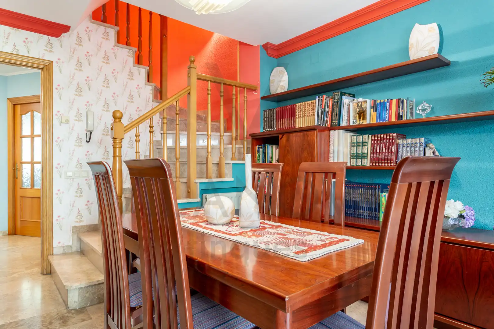 Esszimmer von Einfamilien-Reihenhaus zum Verkauf in Reus mit Heizung, Privatgarten und Terrasse