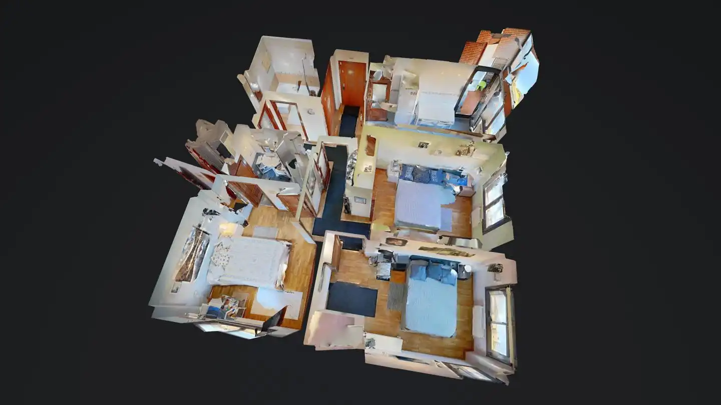 Bedroom of Flat for share in HUCA - La Cadellada