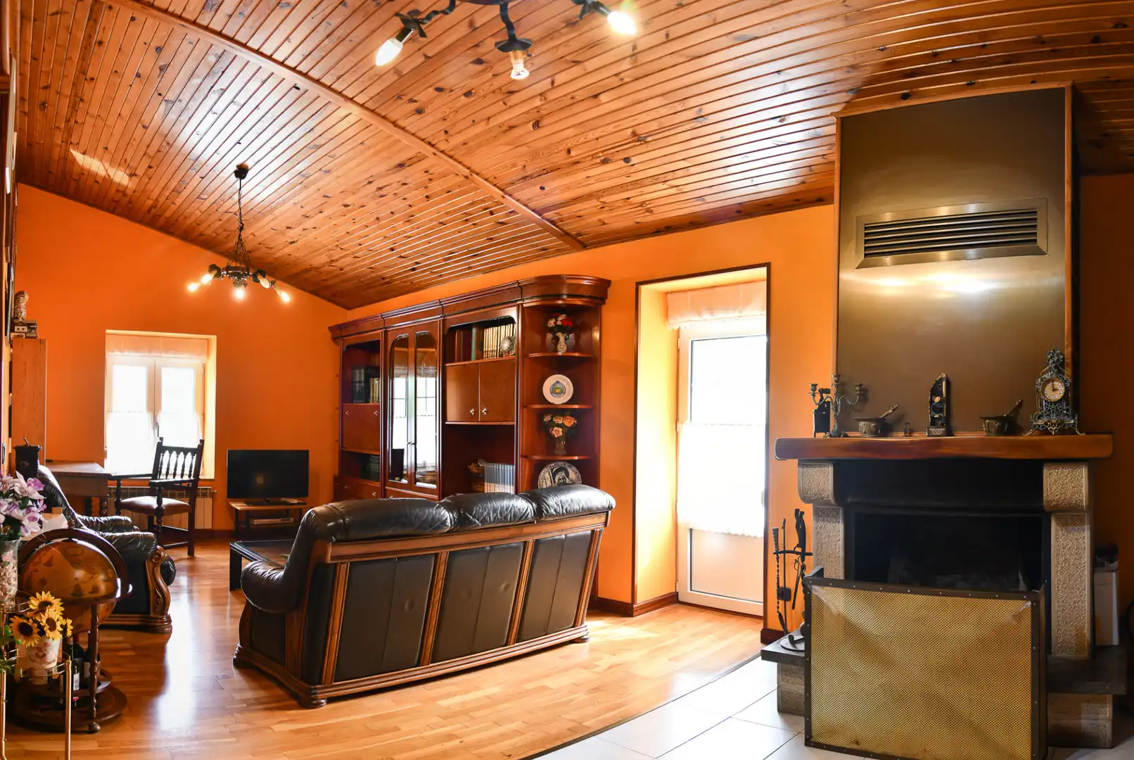 Sala de estar de Casa o chalet en venta en Asparrena con Calefacción, Jardín privado y Terraza