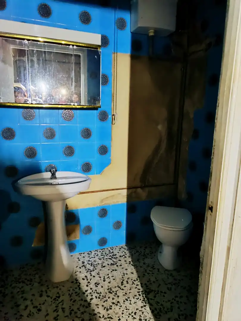 Bathroom of Flat for sale in Barruelo de Santullán  with Parquet flooring, Terrace and Furnished