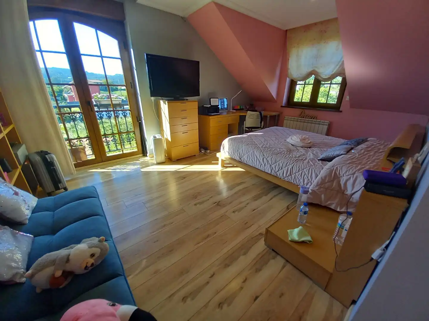 Bedroom of Houses for sale in Ribeira  with Heating, Private garden and Storage room