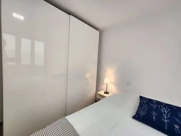 Schlafzimmer von Wohnung zur Miete in Las Palmas de Gran Canaria mit Möbliert und Waschmaschine