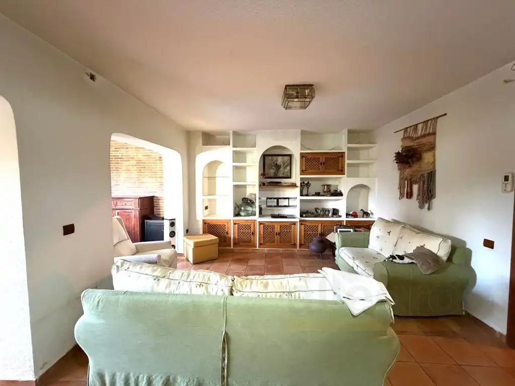 Sala de estar de Casa adosada en venta en Moralzarzal