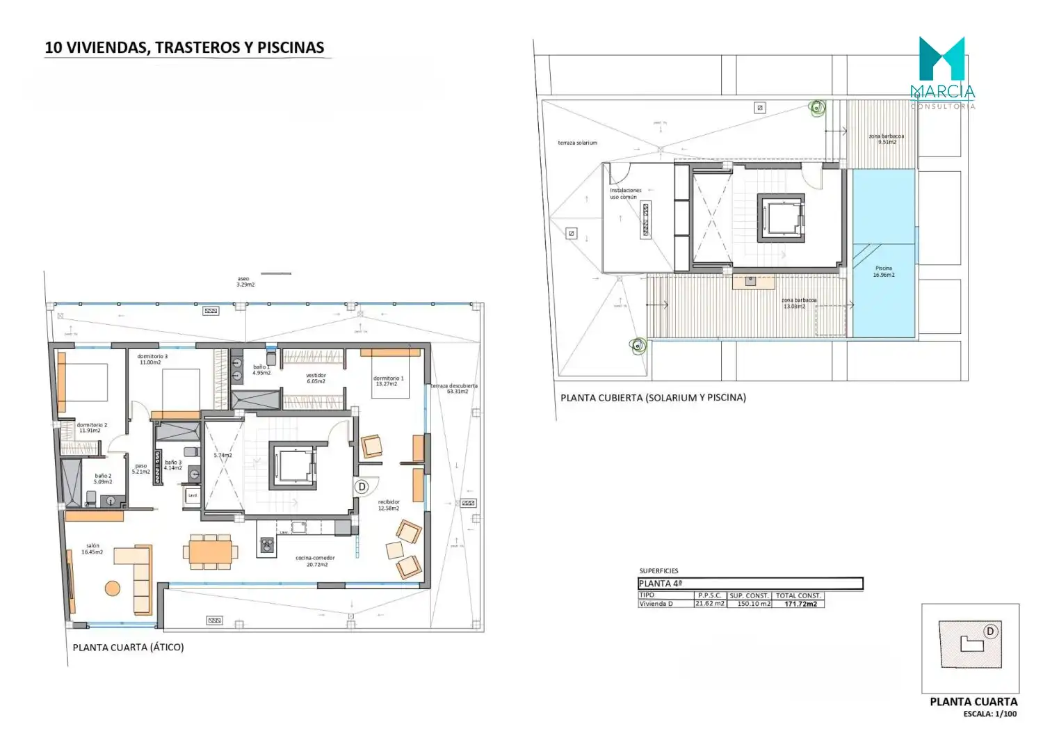 Piso con piscina en venta en Lo Pagán, imagen 8