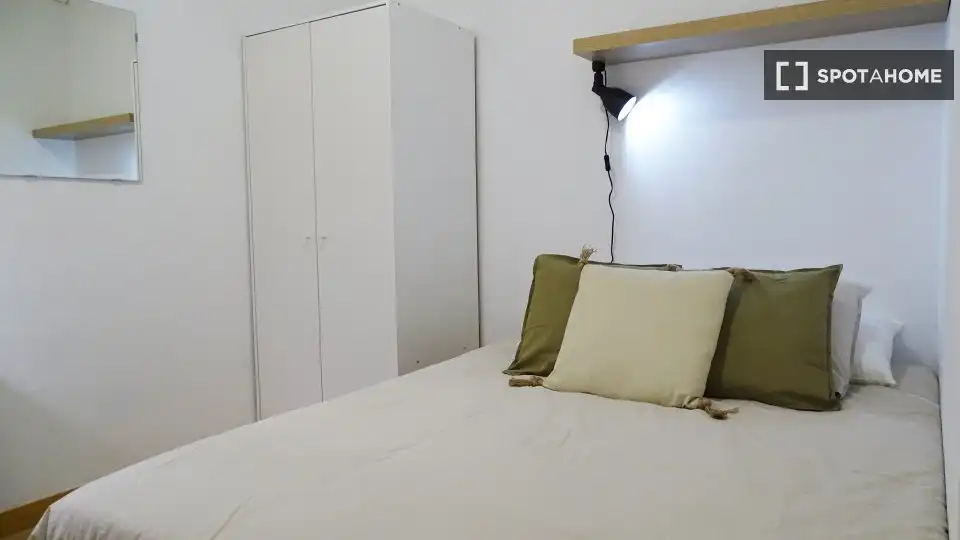 Habitación de Piso para compartir en Barcelona con Aire acondicionado, Calefacción y Amueblado