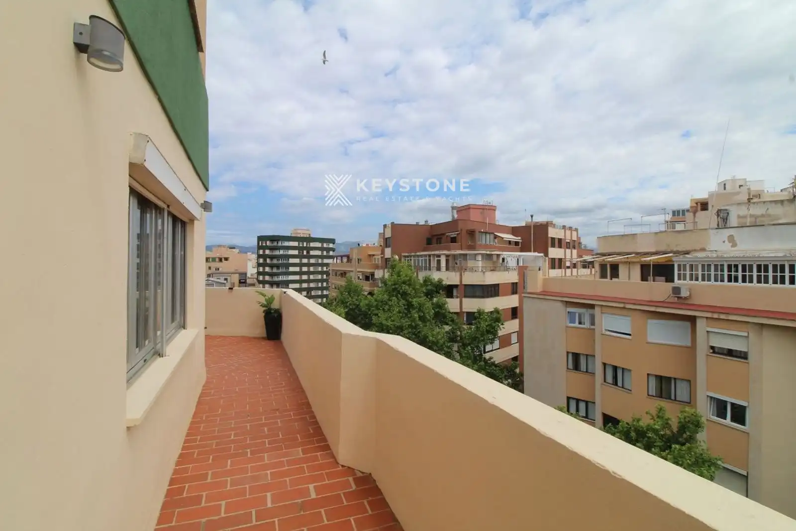 Terrasse von Dachboden zur Miete in  Palma de Mallorca mit Klimaanlage und Terrasse