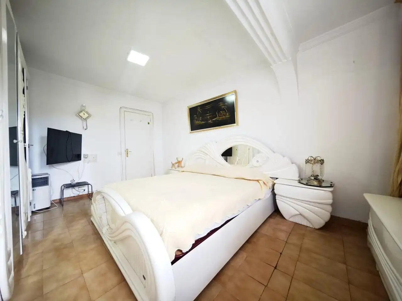 Schlafzimmer von Wohnung zur Miete in San Bartolomé de Tirajana mit Klimaanlage, Terrasse und Möbliert