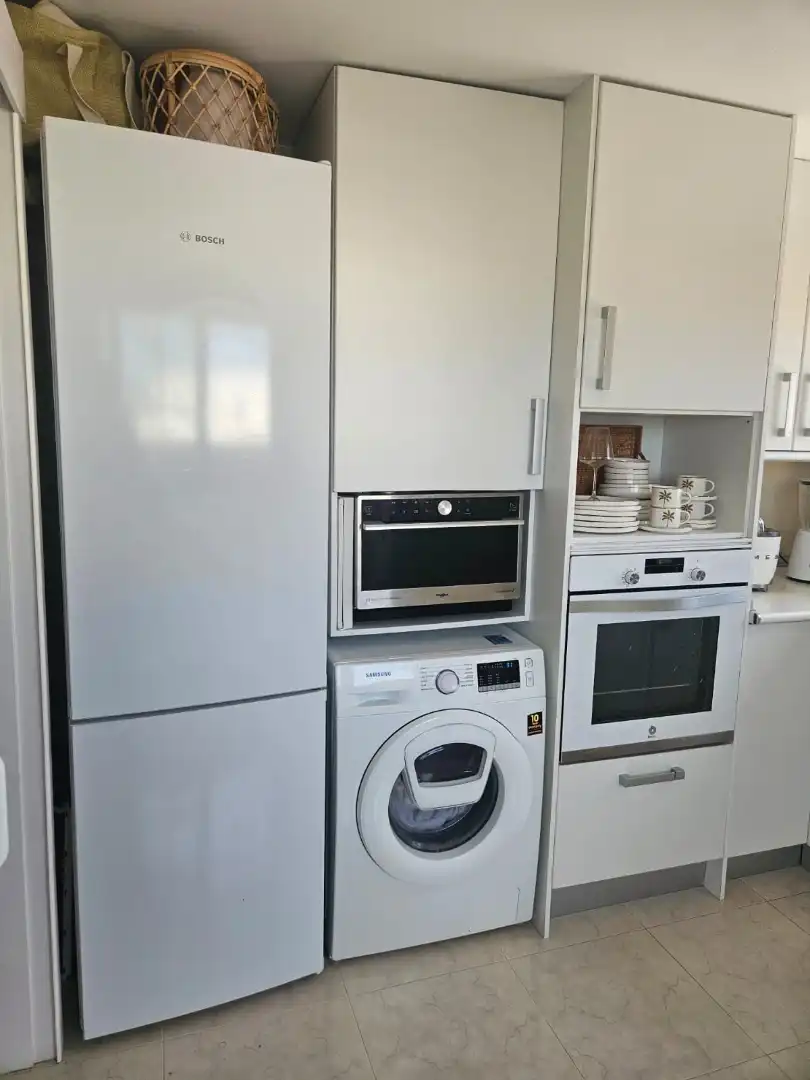 Kitchen of Apartments for sale in La Manga del Mar Menor  with Air Conditioner, Terrace and Furnished
