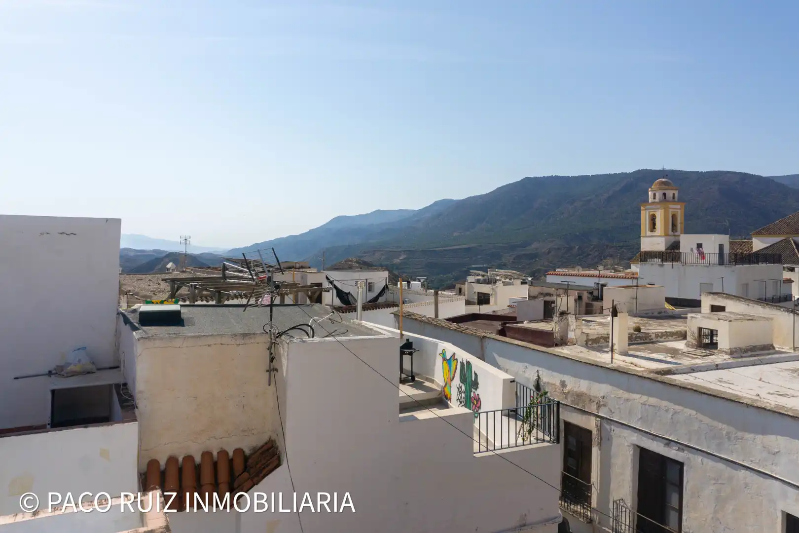 Vista exterior de Casa adosada en venda en Canjáyar amb Aire condicionat i Terrassa