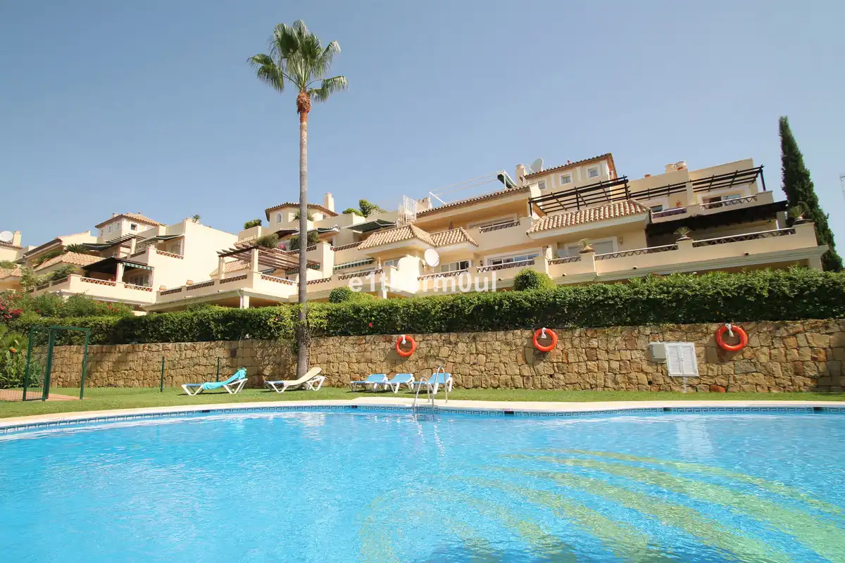Garden of Attic for sale in Marbella  with Air Conditioner