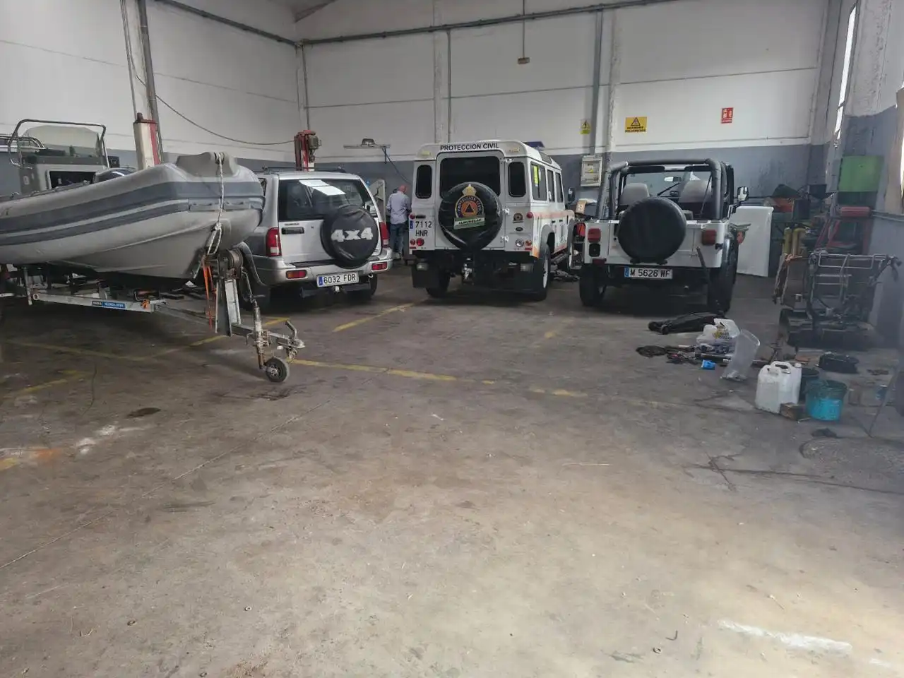 Parkplatz von Fabrikhallen zur Miete in Almuñécar