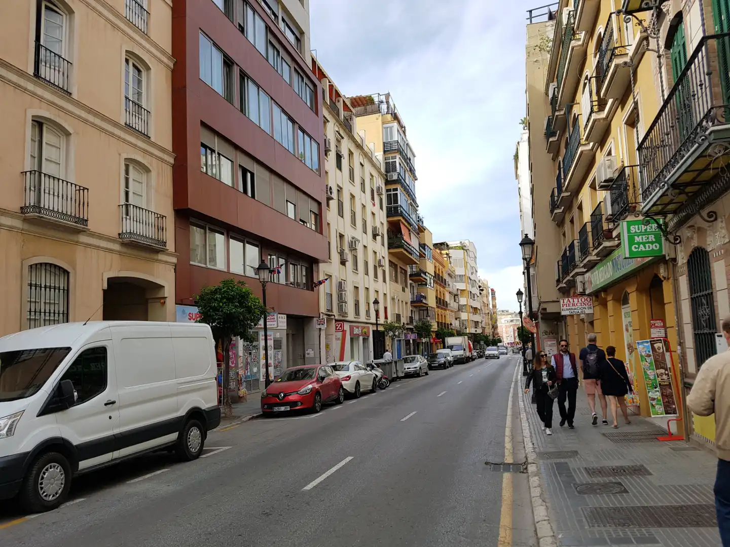 Vista exterior de Piso de alquiler en Málaga con Aire acondicionado, Calefacción y Amueblado