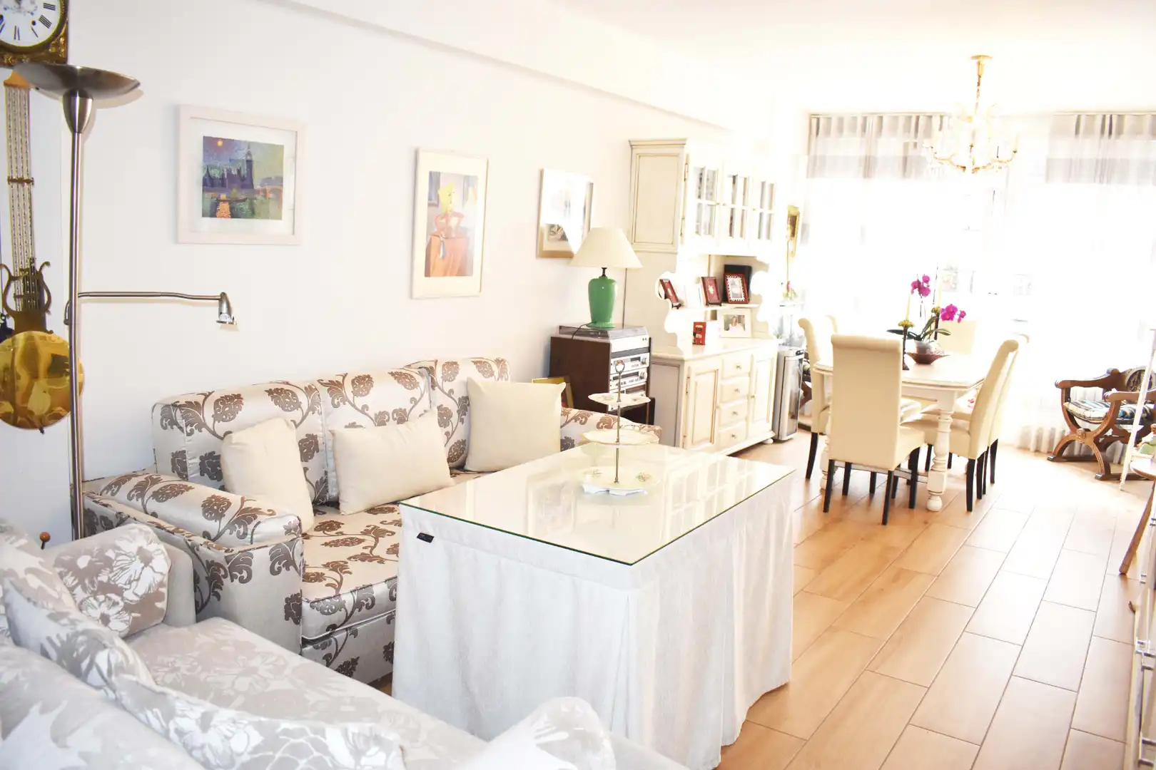 Dining room of Flat for rent in Granada  with Air Conditioner, Heating and Furnished