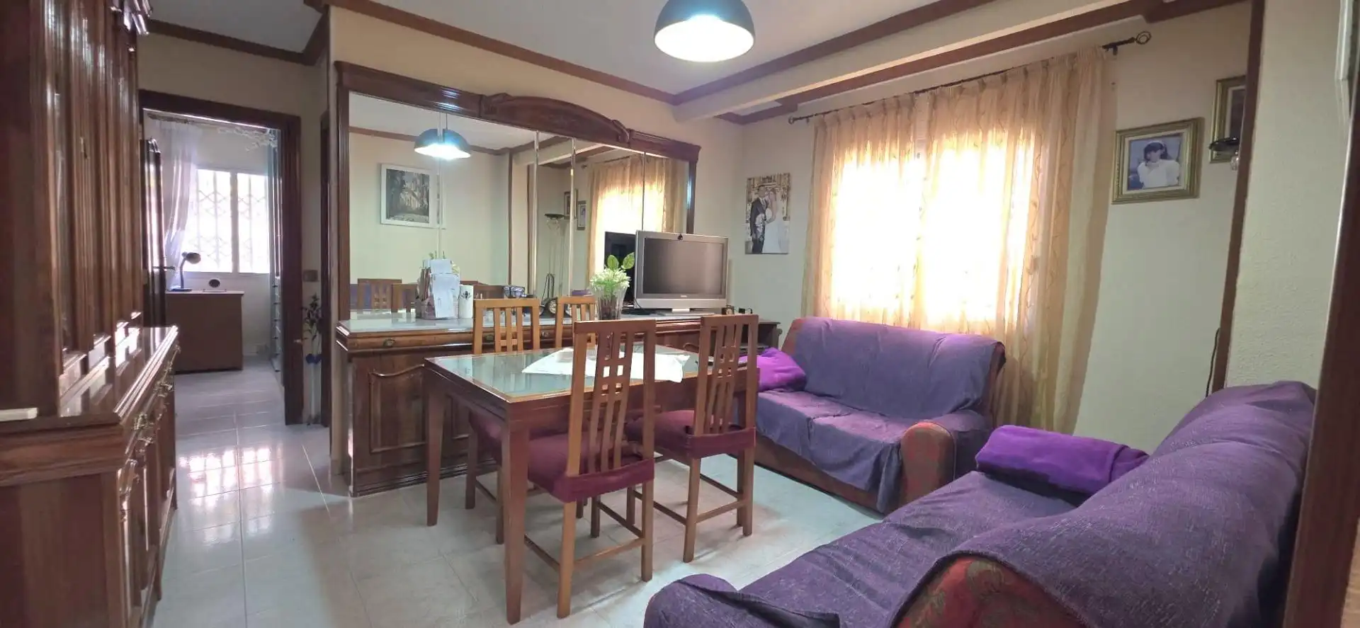 Living room of Flat for sale in Benidorm  with Terrace and Furnished