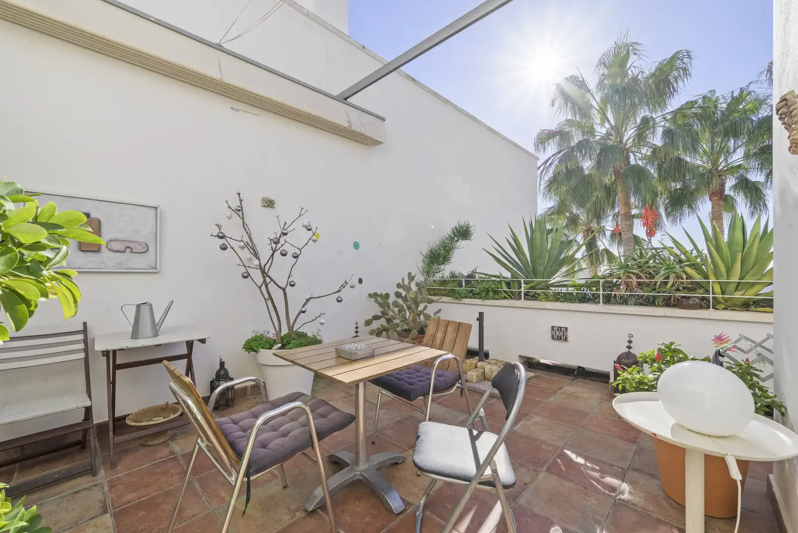 Terrace of Attic for sale in Benalmádena  with Air Conditioner, Terrace and Swimming Pool