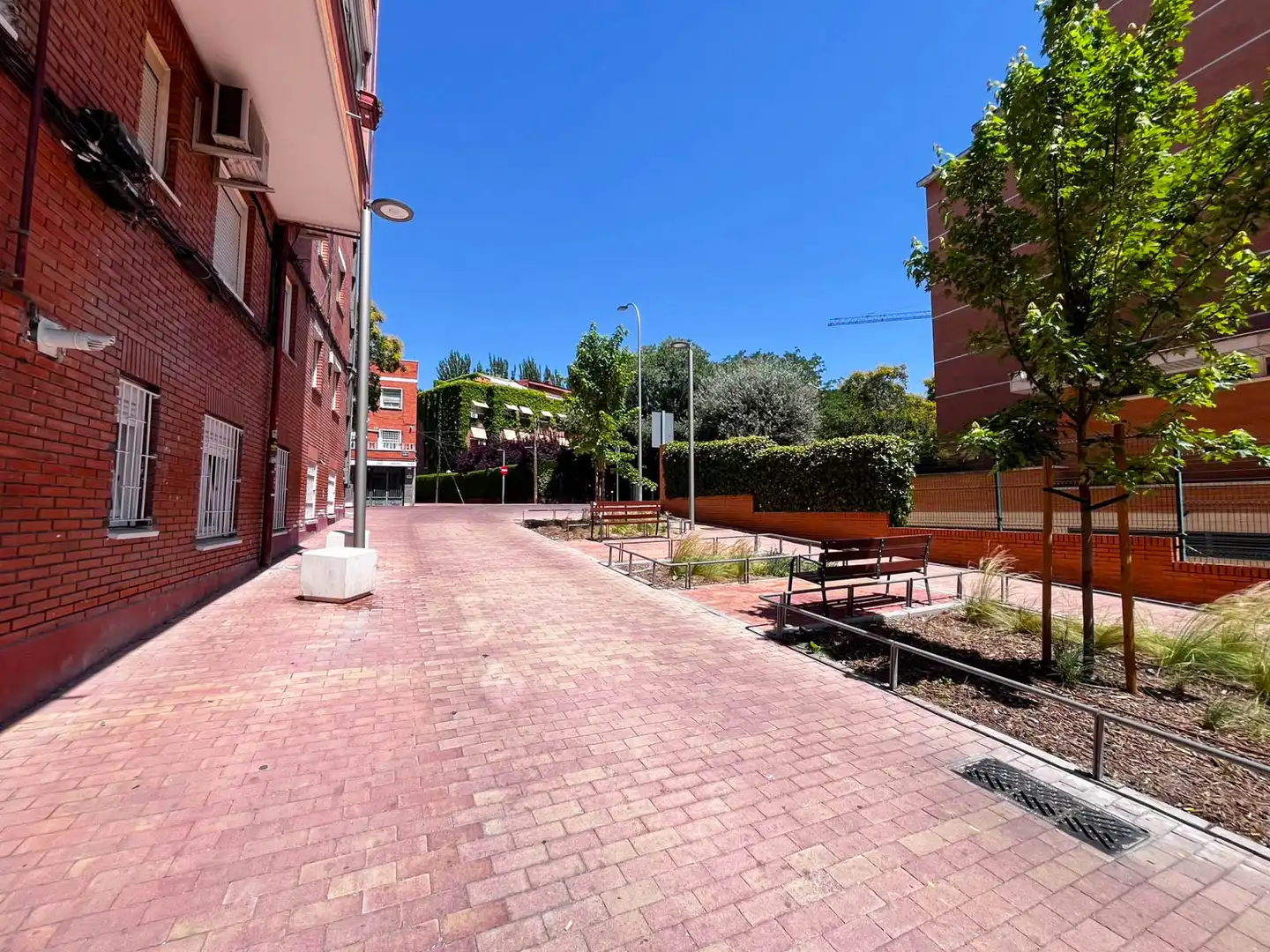 Exterior view of Flat for rent in Madrid  with Heating, Furnished and Oven