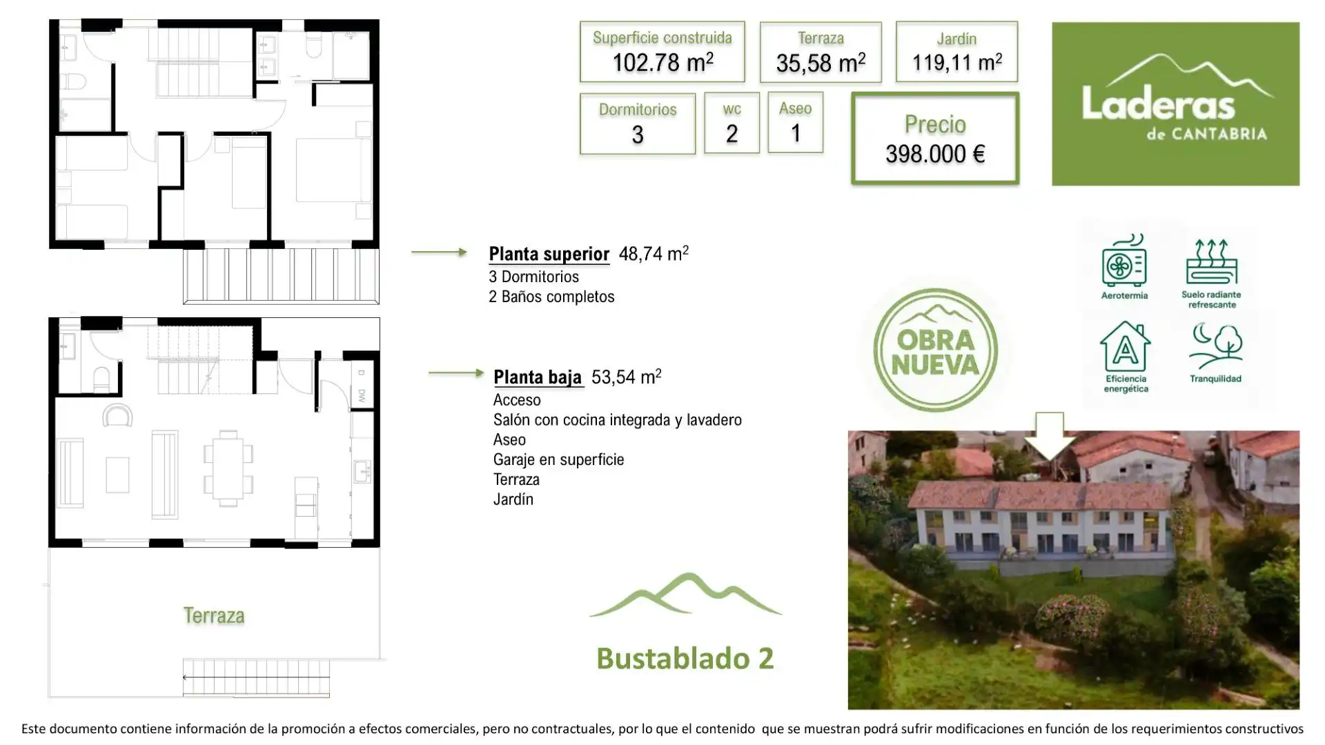 Haus oder Chalet zum Verkauf in Cabezón de la Sal mit Terrasse