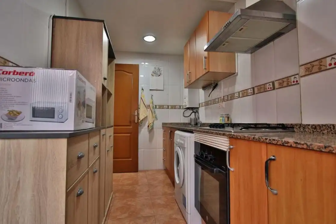 Küche von Wohnung zur Miete in Valencia mit Möbliert