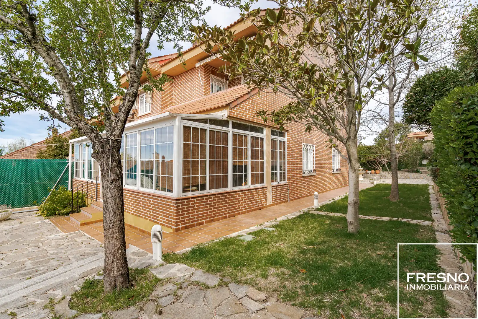 Garden of Detached homes for sale in Cobeña  with Air Conditioner, Heating and Private garden