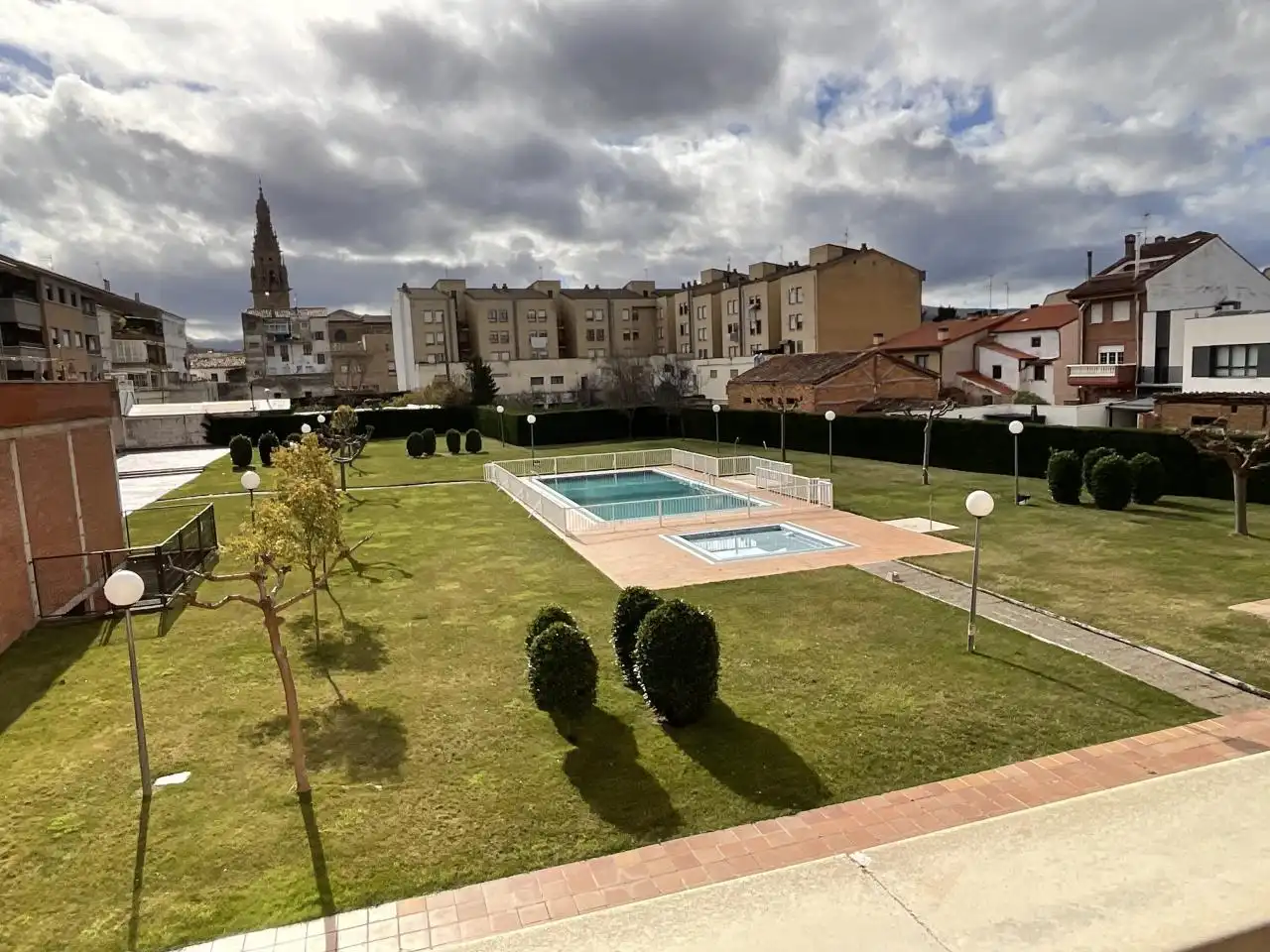 Swimming pool of Apartments for sale in Santo Domingo de la Calzada  with Heating, Parquet flooring and Storage room