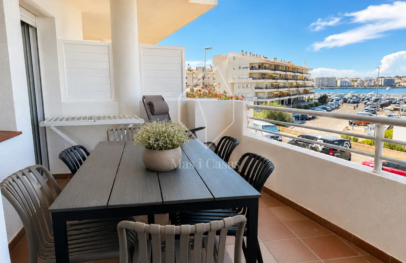 Terrasse von Wohnungen zum Verkauf in L'Escala mit Klimaanlage, Heizung und Terrasse