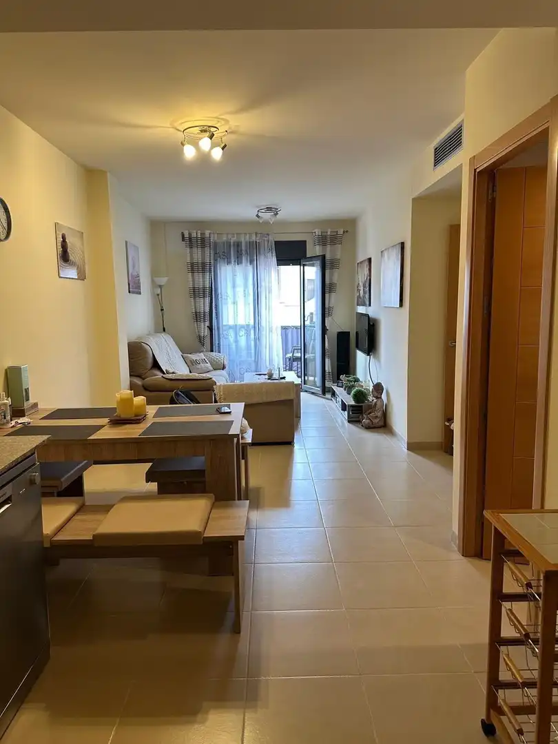 Sala de estar de Piso en venta en Amposta con Aire acondicionado y Balcón