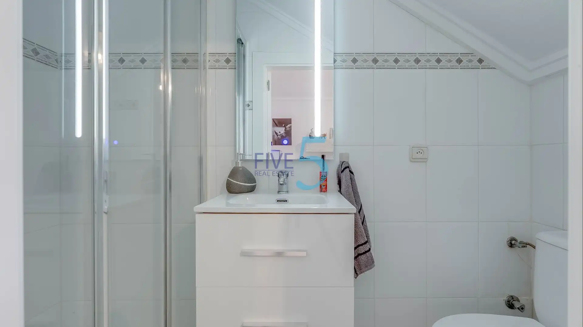 Baño de Casa adosada en venta en Rojales con Aire acondicionado, Calefacción y Terraza