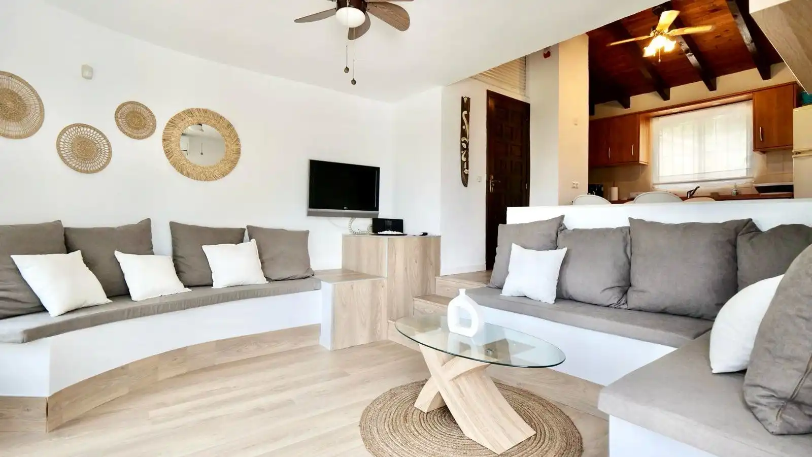 Sala de estar de Casa o chalet en venta en Dénia con Aire acondicionado, Calefacción y Jardín privado