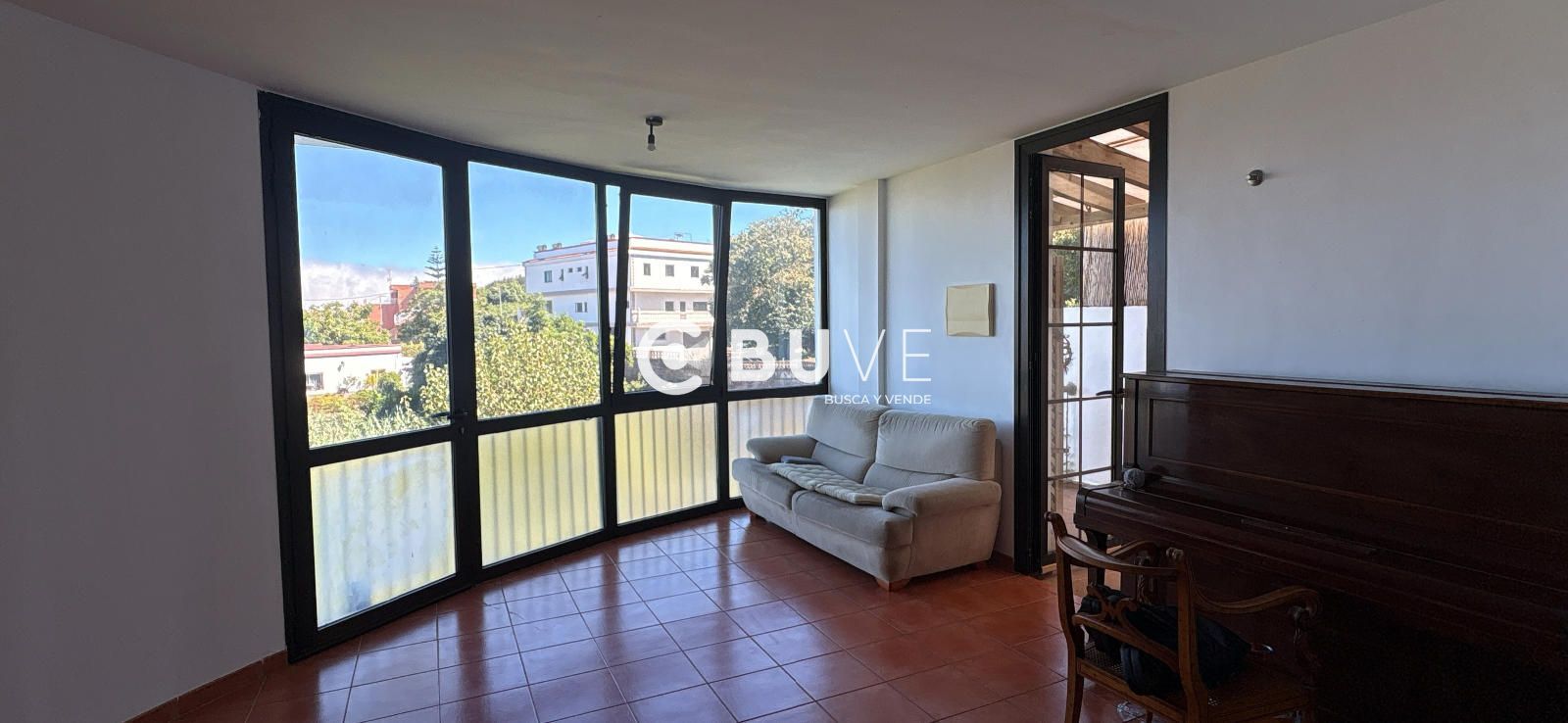 Sala de estar de Piso en venta en El Sauzal con Terraza, Trastero y Alarma