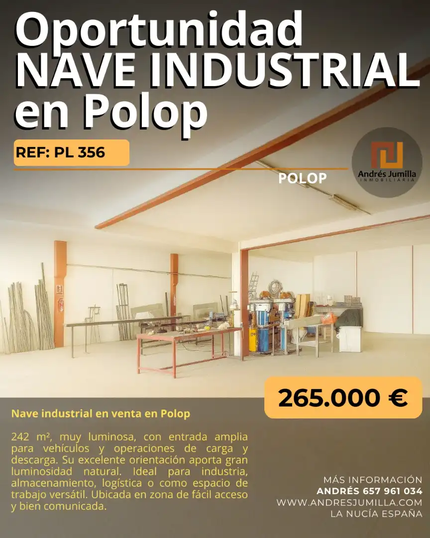Nau industrial en venda en La Paz