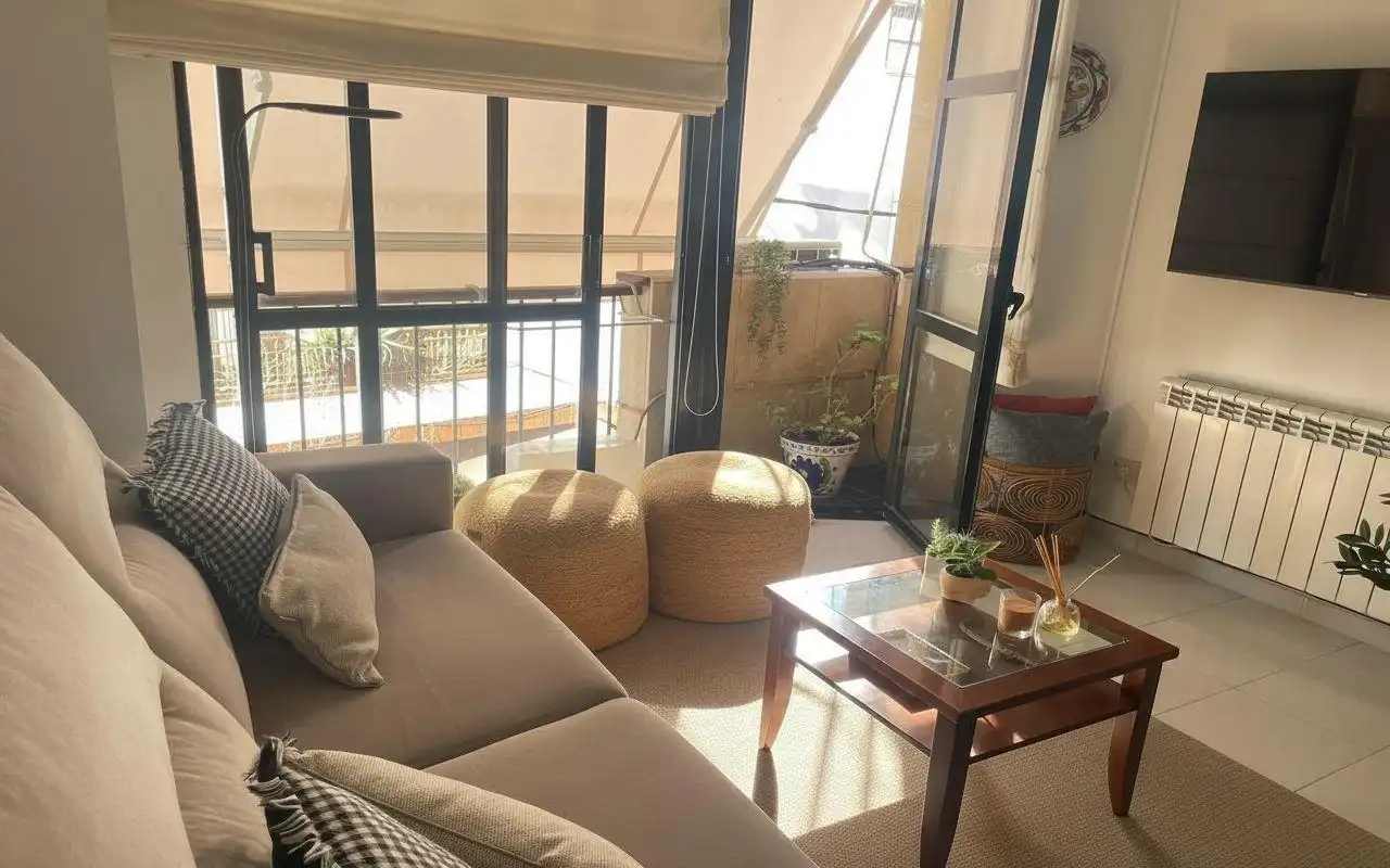Terraza de Apartamento en venta en Centre 