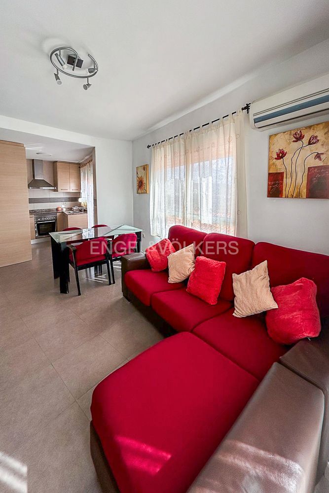 Living room of Apartment for sale in Cofrentes  with Air Conditioner, Heating and Balcony