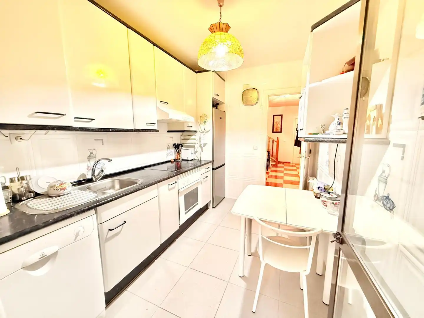 Cocina de Casa adosada en venta en Higuera de las Dueñas con Calefacción, Jardín privado y Terraza