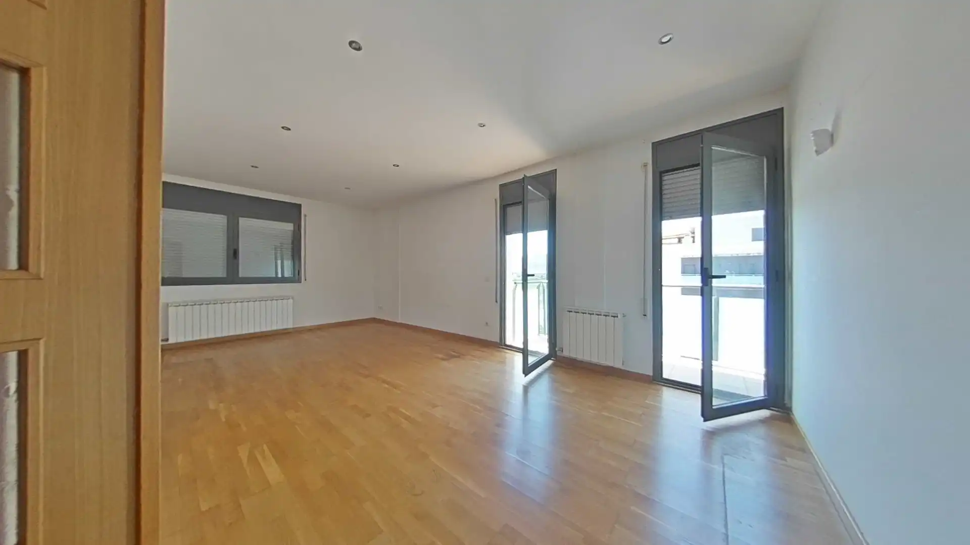 Living room of Duplexes for sale in Fraga  with Air Conditioner, Heating and Parquet flooring