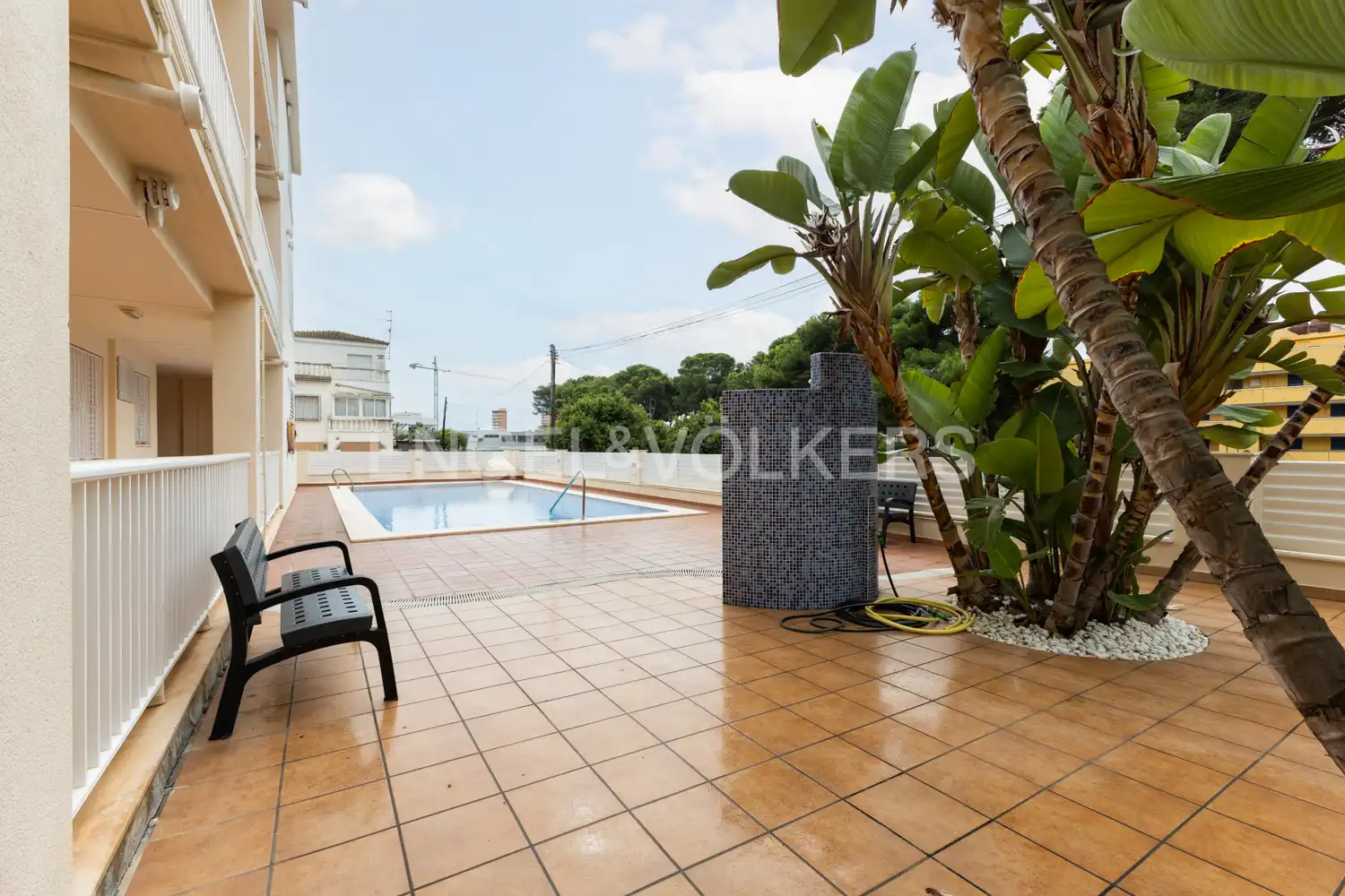 Piscina de Pis en venda en Oropesa del Mar / Orpesa amb Aire condicionat, Calefacció i Jardí privat